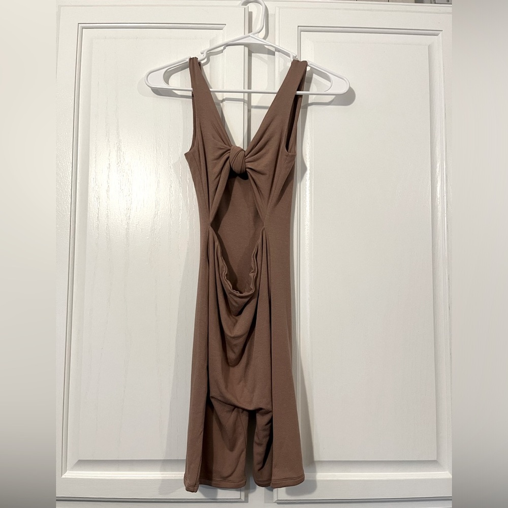 SOLD!! NWOT Naked Wardrobe Love U Knot cutout romper - Size L - Picture 2 of 6
